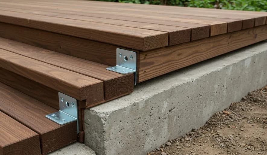 Jak zamontować drewniane stopnie na betonowych schodach bez błędów