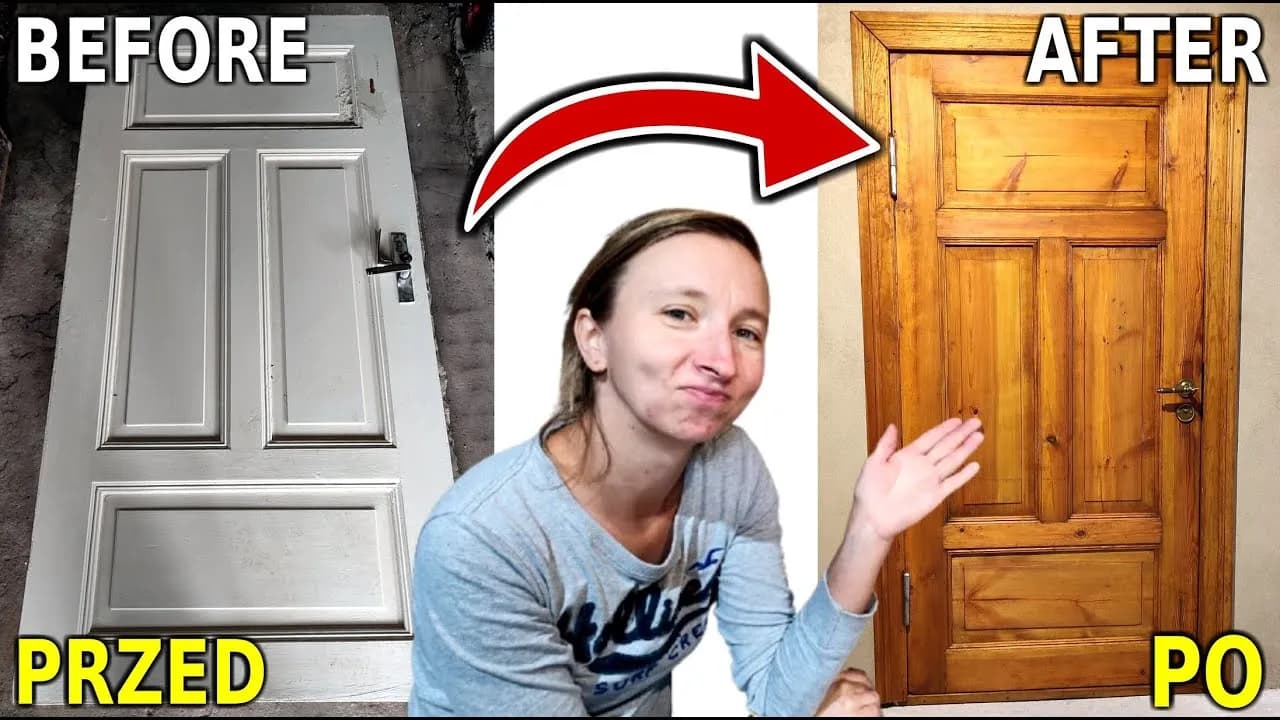 Jak odnowić stare drzwi drewniane zewnętrzne i uniknąć błędów