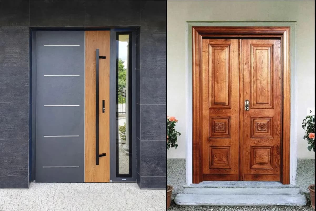 Drzwi drewniane czy stalowe - co wybrać dla lepszej ochrony i stylu?