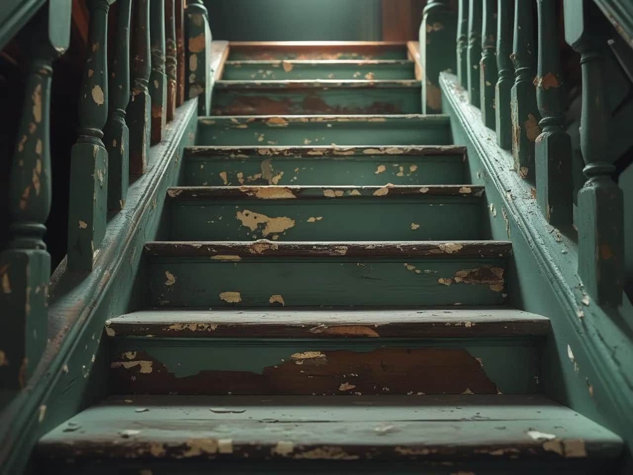 Jak usunąć farbę olejną z drewnianych schodów bez uszkodzeń drewna